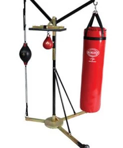 Jim Bradley Portable Fitness Equipment Portable 3 Way Training Station - Weighted Base