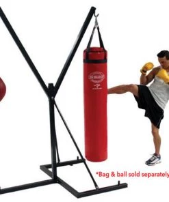 Jim Bradley Portable Fitness Equipment Bag/Ball Stand