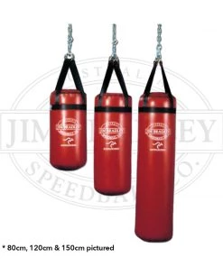 Jim Bradley Punch/Kick Bags Domestic Punching Bags 120cm Red