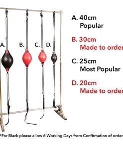 Jim Bradley Floor To Ceiling Balls 25cm To 40cm - Floor To Ceiling Leather Balls