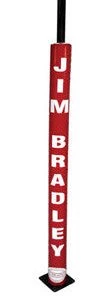Goal Post Pads Curved & Branded Jim Bradley
