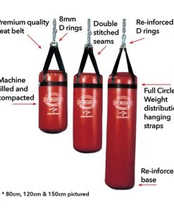 Jim Bradley Domestic Punch & Kick Bag 120cm - Not Filled Punch/Kick Bags