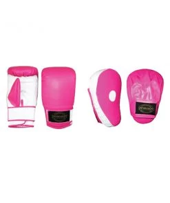 Jim Bradley Combo Set Bag Gloves & Focus Pad Branded (25) Branded Boxing Gloves