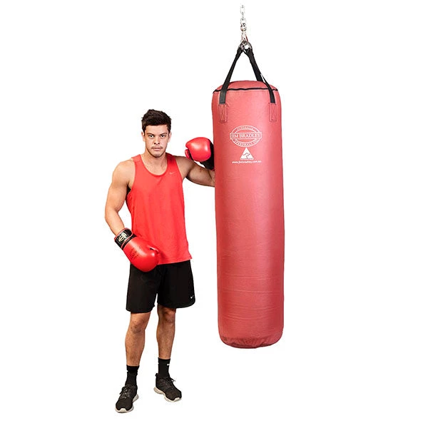 Jim Bradley Leather Boxing Bag - Jumbo 3 Jim Bradley Leather Boxing Bag - Jumbo