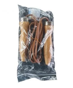 Jim Bradley Glove, Mitts & Focus Pads Leather Skipping Rope - 7.5'