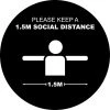 Jim Bradley Social Distancing Floor Decals Design 5