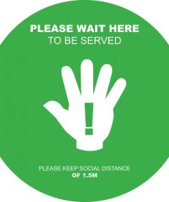 Jim Bradley Social Distancing Floor Decals Design 3