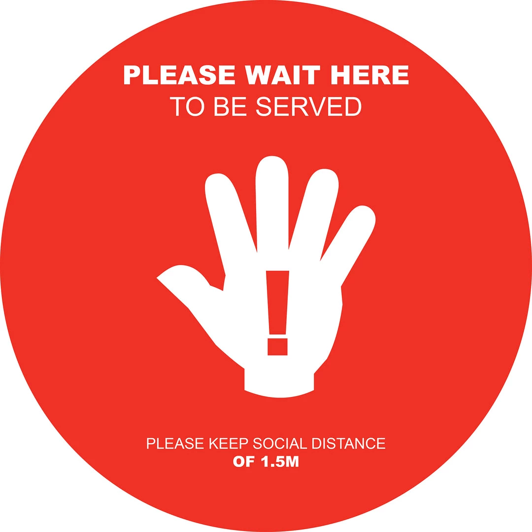 Jim Bradley Social Distancing Floor Decals Design 3 6 Jim Bradley Social Distancing Floor Decals Design 3