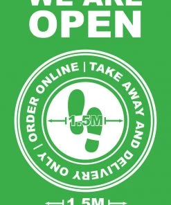 Jim Bradley Gyms Social Distancing Signage A-Frame Social Distancing - Design 3 12 Jim Bradley Gyms Social Distancing Signage A-Frame Social Distancing - Design 3