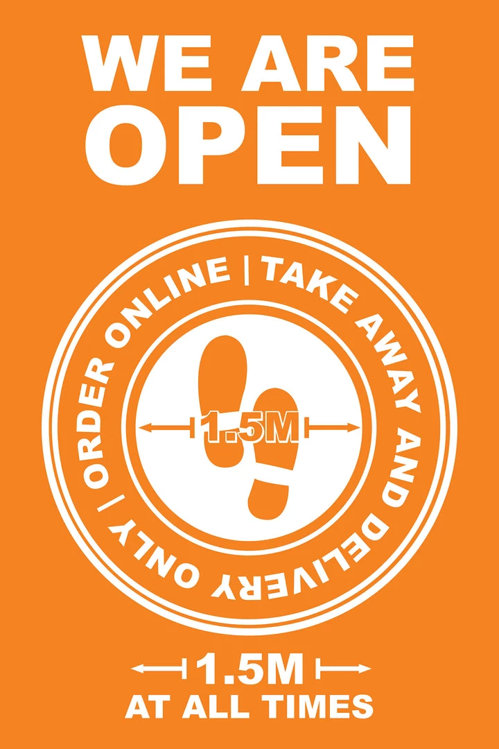 Jim Bradley Gyms Social Distancing Signage A-Frame Social Distancing - Design 3 8 Jim Bradley Gyms Social Distancing Signage A-Frame Social Distancing - Design 3