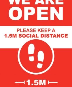 Jim Bradley A-Frame Social Distancing - Design 1 12 Jim Bradley A-Frame Social Distancing - Design 1