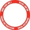 Jim Bradley Gyms Social Distancing Signage Social Distancing Floor Decal Full Circle Design 4