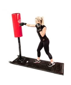 Jim Bradley Floor Mounted Spring Stem Punch Bag Punch/Kick Bags